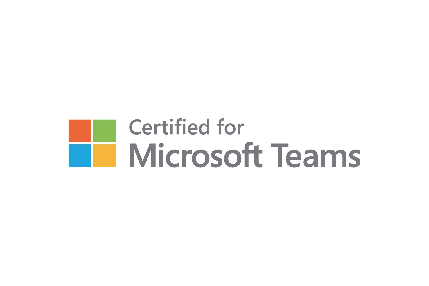 Certified for Microsoft Teams logo
